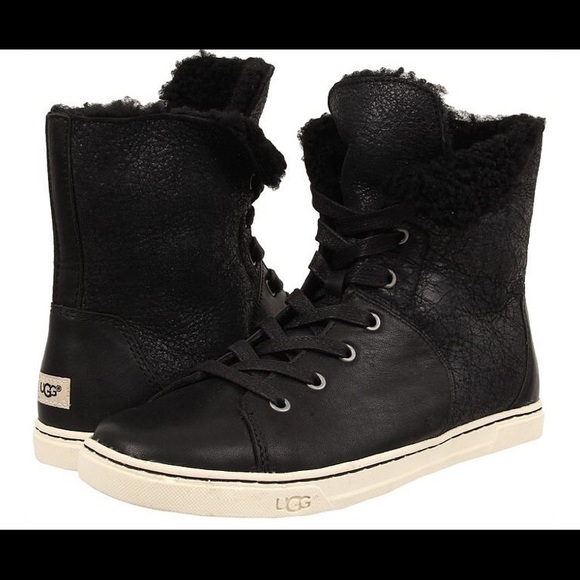 ugg black high tops